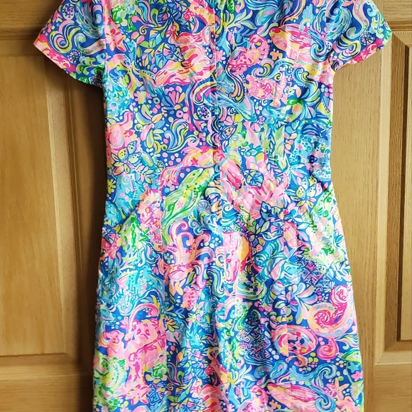NWT Lilly Pulitzer Coralynn Dress in Pop Up 60 Animals - Picture 4 of 7